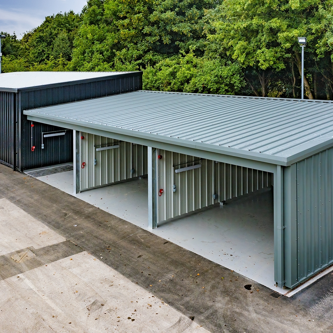 industrial cladding shelter